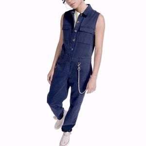 BP. + Wildfang sleeveless utility jumpsuit size XXS